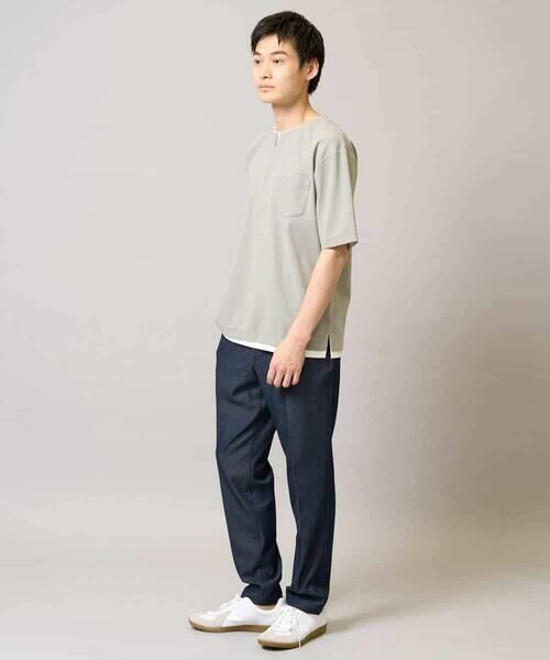 a.v.v / アー・ヴェ・ヴェ カットソー | 【速乾/接触冷感】梨地フェイクレイヤードカットソー | 詳細8