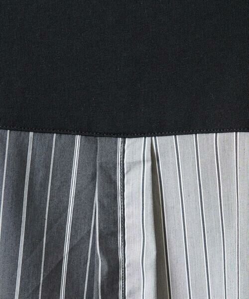 a.v.v / アー・ヴェ・ヴェ カットソー | 【マシンウォッシャブル】ハーフジップバックシャン切替カットソー | 詳細25