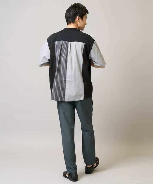 a.v.v / アー・ヴェ・ヴェ カットソー | 【マシンウォッシャブル】ハーフジップバックシャン切替カットソー | 詳細7
