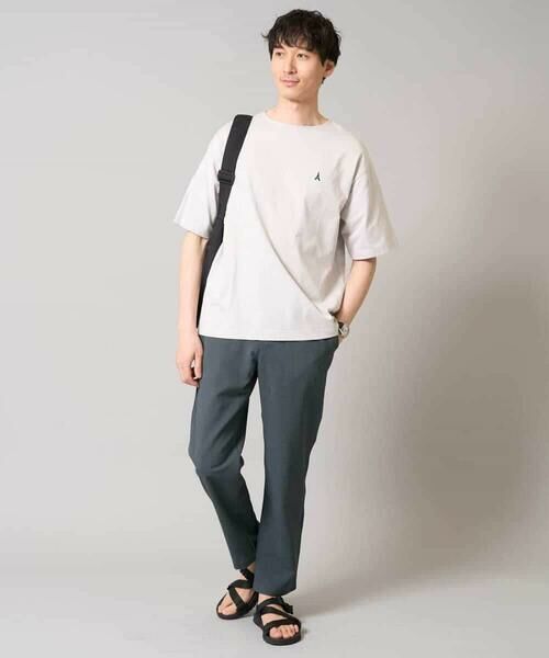 a.v.v / アー・ヴェ・ヴェ カットソー | 【接触冷感】エッフェル塔刺繍ボートネックカットソー | 詳細10