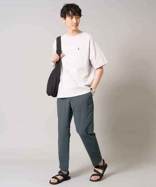 a.v.v / アー・ヴェ・ヴェ カットソー | 【接触冷感】エッフェル塔刺繍ボートネックカットソー | 詳細11