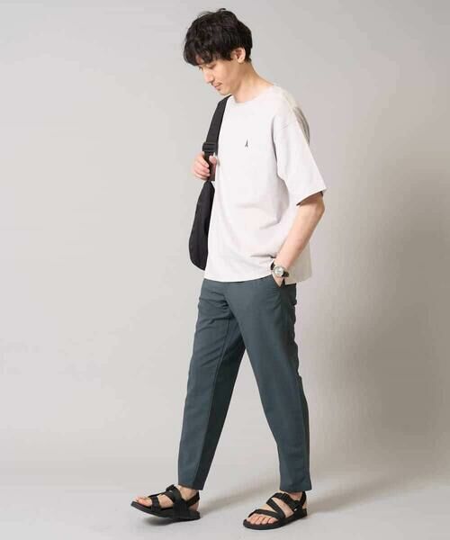 a.v.v / アー・ヴェ・ヴェ カットソー | 【接触冷感】エッフェル塔刺繍ボートネックカットソー | 詳細12