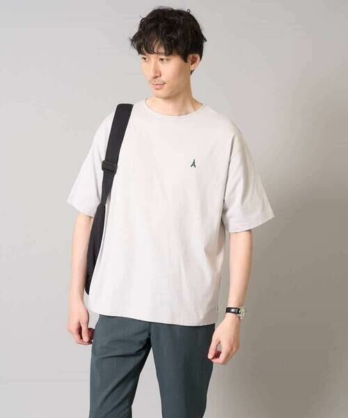 a.v.v / アー・ヴェ・ヴェ カットソー | 【接触冷感】エッフェル塔刺繍ボートネックカットソー | 詳細15