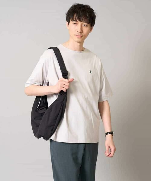 a.v.v / アー・ヴェ・ヴェ カットソー | 【接触冷感】エッフェル塔刺繍ボートネックカットソー | 詳細16