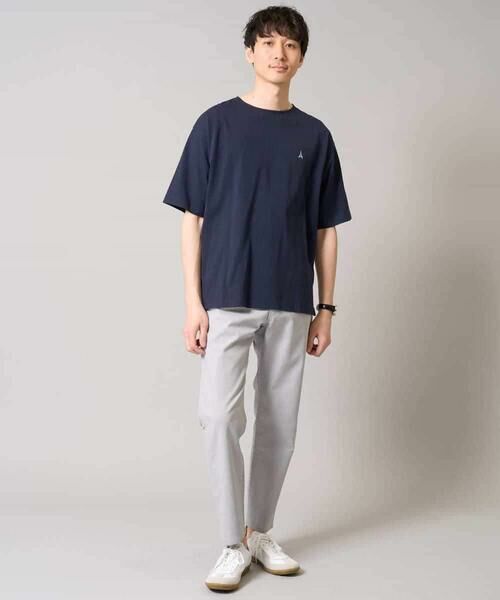 a.v.v / アー・ヴェ・ヴェ カットソー | 【接触冷感】エッフェル塔刺繍ボートネックカットソー | 詳細2