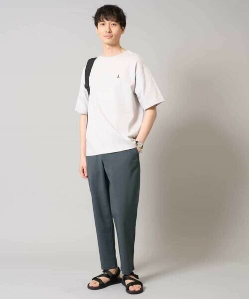 a.v.v / アー・ヴェ・ヴェ カットソー | 【接触冷感】エッフェル塔刺繍ボートネックカットソー | 詳細9