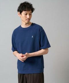 a.v.v / アー・ヴェ・ヴェ カットソー | 【イージーケア/接触冷感】ライトアゼ半袖Ｔシャツ ワンポイント刺繍
