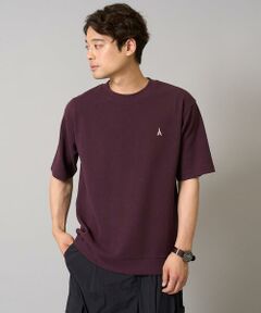 a.v.v / アー・ヴェ・ヴェ カットソー | 【イージーケア/接触冷感】ライトアゼ半袖Ｔシャツ ワンポイント刺繍