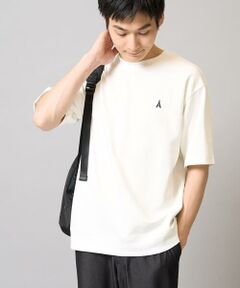 a.v.v / アー・ヴェ・ヴェ カットソー | 【イージーケア/接触冷感】ライトアゼ半袖Ｔシャツ ワンポイント刺繍