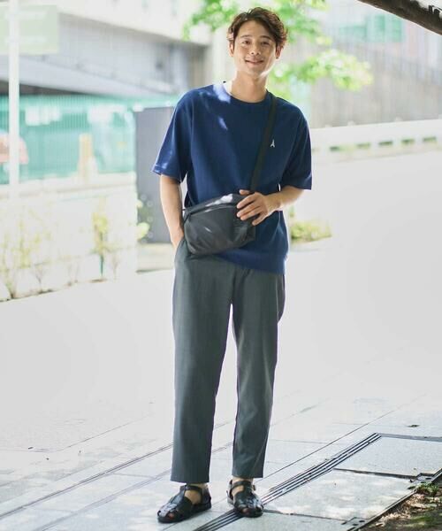 a.v.v / アー・ヴェ・ヴェ カットソー | 【イージーケア/接触冷感】ライトアゼ半袖Ｔシャツ ワンポイント刺繍 | 詳細10