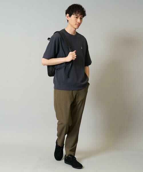 a.v.v / アー・ヴェ・ヴェ カットソー | 【イージーケア/接触冷感】ライトアゼ半袖Ｔシャツ ワンポイント刺繍 | 詳細24