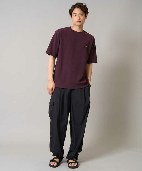 a.v.v / アー・ヴェ・ヴェ カットソー | 【イージーケア/接触冷感】ライトアゼ半袖Ｔシャツ ワンポイント刺繍 | 詳細28