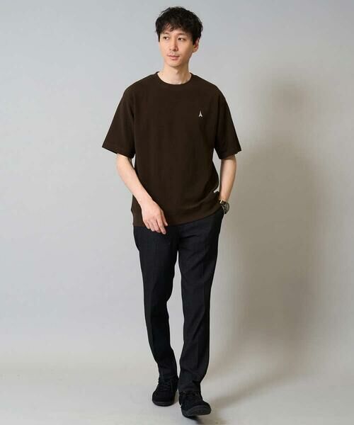 a.v.v / アー・ヴェ・ヴェ カットソー | 【イージーケア/接触冷感】ライトアゼ半袖Ｔシャツ ワンポイント刺繍 | 詳細30