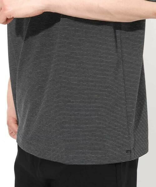 a.v.v / アー・ヴェ・ヴェ カットソー | 【接触冷感】細ボーダーセミワイドシルエットTシャツ | 詳細29