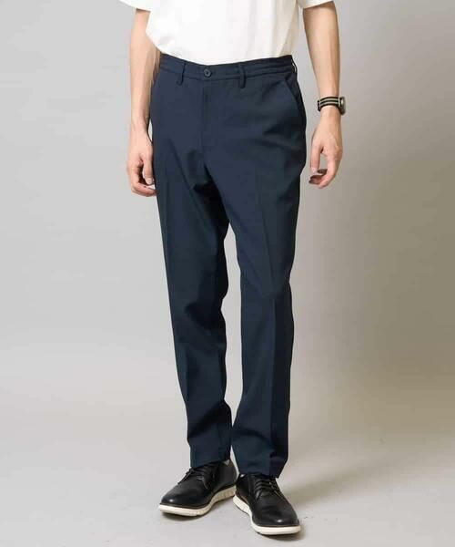 a.v.v / アー・ヴェ・ヴェ チノ・ワークパンツ | 【洗濯機で洗える/ストレッチ】メランジストレッチイージースラックス | 詳細16