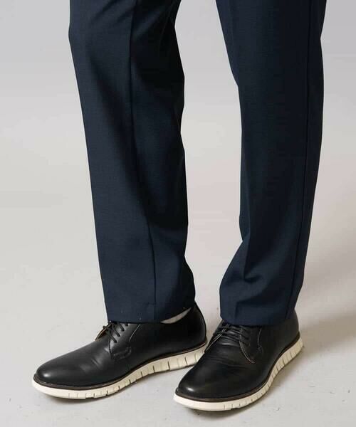 a.v.v / アー・ヴェ・ヴェ チノ・ワークパンツ | 【洗濯機で洗える/ストレッチ】メランジストレッチイージースラックス | 詳細22