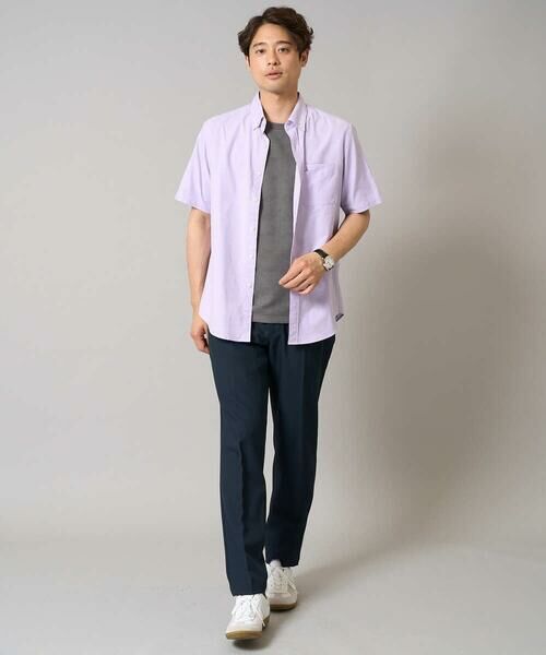 a.v.v / アー・ヴェ・ヴェ チノ・ワークパンツ | 【洗濯機で洗える/ストレッチ】メランジストレッチイージースラックス | 詳細7