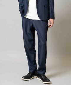 a.v.v / アー・ヴェ・ヴェ チノ・ワークパンツ | 【イージーケア/接触冷感】スマートシャンブレー フルレングス テーパードパンツ（セットアップ対応）