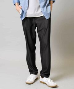 a.v.v / アー・ヴェ・ヴェ チノ・ワークパンツ | 【イージーケア/接触冷感】スマートシャンブレー フルレングス テーパードパンツ（セットアップ対応）