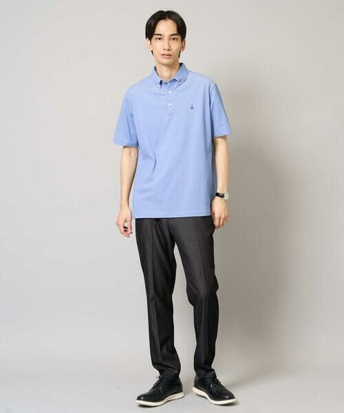 a.v.v / アー・ヴェ・ヴェ チノ・ワークパンツ | 【イージーケア/接触冷感】スマートシャンブレー フルレングス スラックス（セットアップ対応/S〜XL展開） | 詳細14