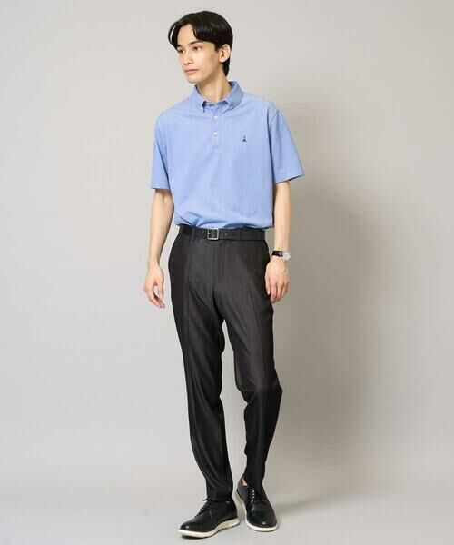 a.v.v / アー・ヴェ・ヴェ チノ・ワークパンツ | 【イージーケア/接触冷感】スマートシャンブレー フルレングス スラックス（セットアップ対応/S〜XL展開） | 詳細15