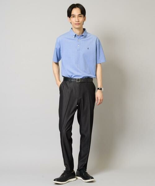 a.v.v / アー・ヴェ・ヴェ チノ・ワークパンツ | 【イージーケア/接触冷感】スマートシャンブレー フルレングス スラックス（セットアップ対応/S〜XL展開） | 詳細16