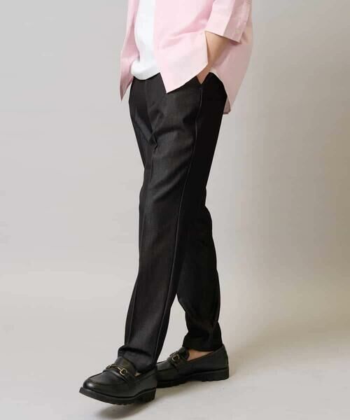 a.v.v / アー・ヴェ・ヴェ チノ・ワークパンツ | 【イージーケア/接触冷感】スマートシャンブレー フルレングス スラックス（セットアップ対応/S〜XL展開） | 詳細20
