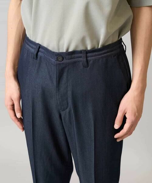 a.v.v / アー・ヴェ・ヴェ チノ・ワークパンツ | 【イージーケア/接触冷感】スマートシャンブレー フルレングス スラックス（セットアップ対応/S〜XL展開） | 詳細25