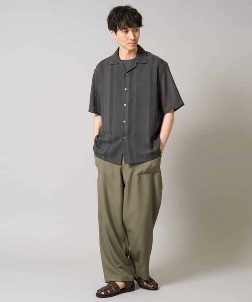 a.v.v / アー・ヴェ・ヴェ その他パンツ | 【イージーケア/速乾/接触冷感】メランジイージーベイカーパンツ | 詳細10