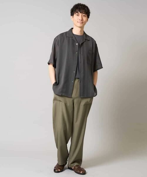 a.v.v / アー・ヴェ・ヴェ その他パンツ | 【イージーケア/速乾/接触冷感】メランジイージーベイカーパンツ | 詳細12