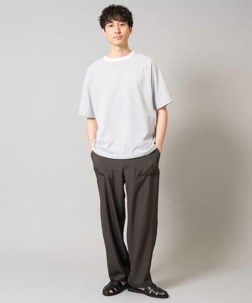 a.v.v / アー・ヴェ・ヴェ その他パンツ | 【イージーケア/速乾/接触冷感】メランジイージーベイカーパンツ | 詳細21