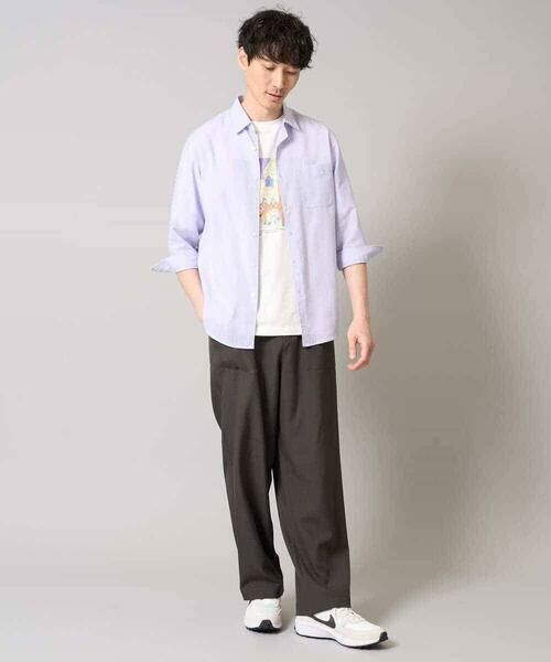 a.v.v / アー・ヴェ・ヴェ その他パンツ | 【イージーケア/速乾/接触冷感】メランジイージーベイカーパンツ | 詳細26