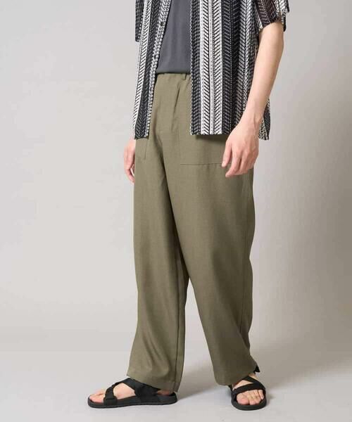 a.v.v / アー・ヴェ・ヴェ その他パンツ | 【イージーケア/速乾/接触冷感】メランジイージーベイカーパンツ | 詳細29