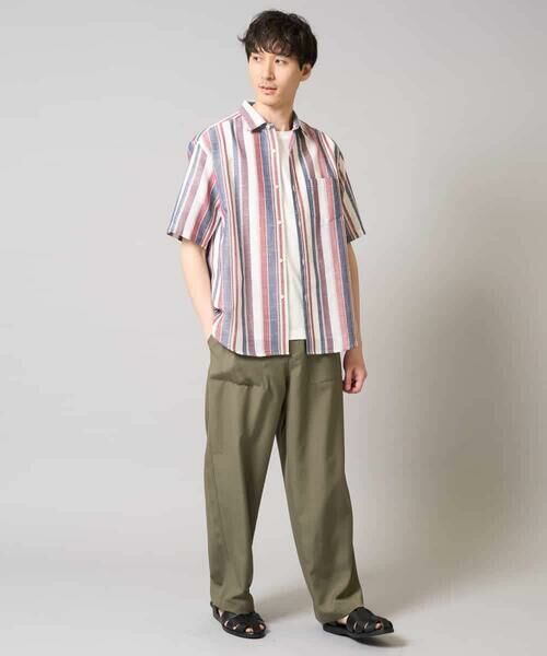 a.v.v / アー・ヴェ・ヴェ その他パンツ | 【イージーケア/速乾/接触冷感】メランジイージーベイカーパンツ | 詳細4