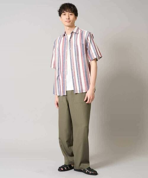 a.v.v / アー・ヴェ・ヴェ その他パンツ | 【イージーケア/速乾/接触冷感】メランジイージーベイカーパンツ | 詳細5