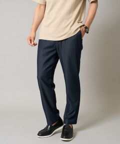 a.v.v / アー・ヴェ・ヴェ ショート・ハーフ・半端丈パンツ | 【接触冷感】スマートシャンブレーセミルーズパンツ アンクル丈