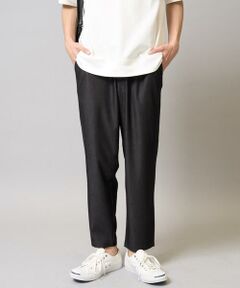 a.v.v / アー・ヴェ・ヴェ ショート・ハーフ・半端丈パンツ | 【接触冷感】スマートシャンブレーセミルーズパンツ アンクル丈