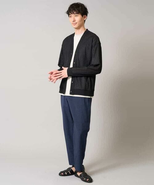 a.v.v / アー・ヴェ・ヴェ ショート・ハーフ・半端丈パンツ | 【イージーケア/接触冷感】セミルーズアンクルパンツ/リライト夏2【吸水速乾/UVカット】 | 詳細10