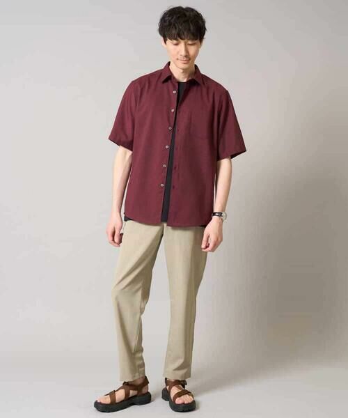 a.v.v / アー・ヴェ・ヴェ ショート・ハーフ・半端丈パンツ | 【イージーケア/接触冷感】セミルーズアンクルパンツ/リライト夏2【吸水速乾/UVカット】 | 詳細13