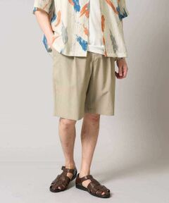 a.v.v / アー・ヴェ・ヴェ ショート・ハーフ・半端丈パンツ | 【イージーケア/接触冷感】ワンタックハーフパンツ/リライト夏2【吸水速乾/UVカット】