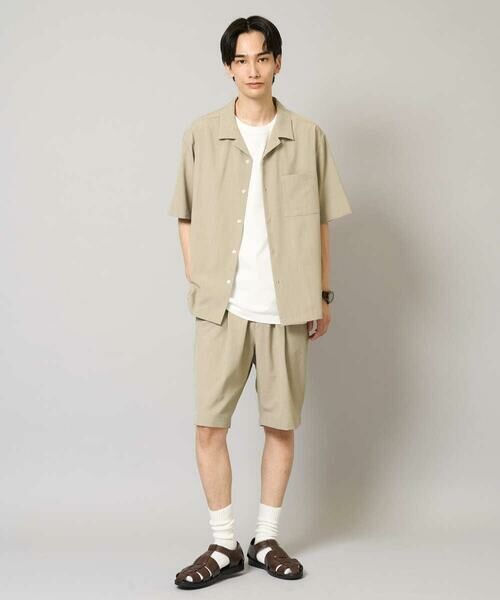 a.v.v / アー・ヴェ・ヴェ ショート・ハーフ・半端丈パンツ | 【イージーケア/接触冷感】ワンタックハーフパンツ/リライト夏2【吸水速乾/UVカット】 | 詳細12