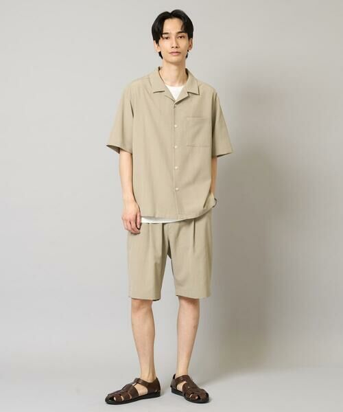 a.v.v / アー・ヴェ・ヴェ ショート・ハーフ・半端丈パンツ | 【イージーケア/接触冷感】ワンタックハーフパンツ/リライト夏2【吸水速乾/UVカット】 | 詳細13