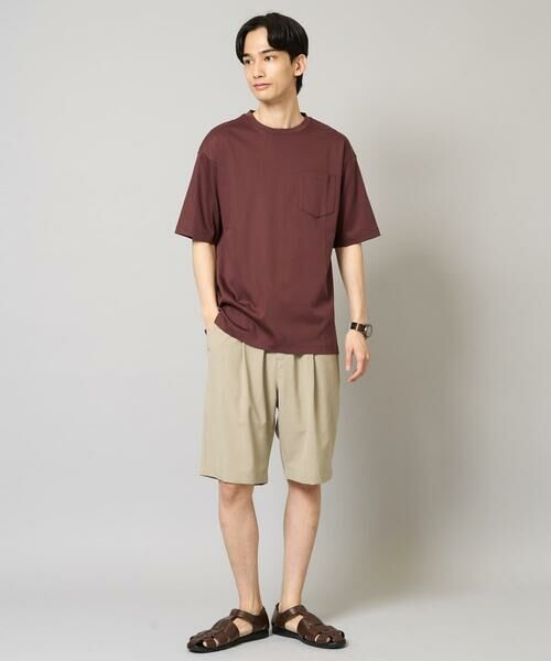 a.v.v / アー・ヴェ・ヴェ ショート・ハーフ・半端丈パンツ | 【イージーケア/接触冷感】ワンタックハーフパンツ/リライト夏2【吸水速乾/UVカット】 | 詳細15