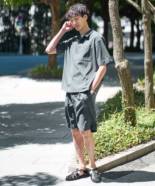 a.v.v / アー・ヴェ・ヴェ ショート・ハーフ・半端丈パンツ | 【イージーケア/接触冷感】ワンタックハーフパンツ/リライト夏2【吸水速乾/UVカット】 | 詳細17