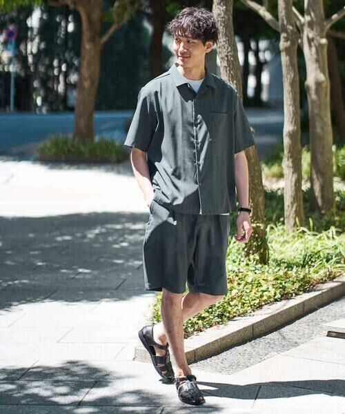 a.v.v / アー・ヴェ・ヴェ ショート・ハーフ・半端丈パンツ | 【イージーケア/接触冷感】ワンタックハーフパンツ/リライト夏2【吸水速乾/UVカット】 | 詳細20