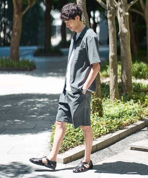 a.v.v / アー・ヴェ・ヴェ ショート・ハーフ・半端丈パンツ | 【イージーケア/接触冷感】ワンタックハーフパンツ/リライト夏2【吸水速乾/UVカット】 | 詳細22