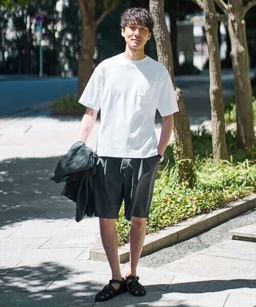 a.v.v / アー・ヴェ・ヴェ ショート・ハーフ・半端丈パンツ | 【イージーケア/接触冷感】ワンタックハーフパンツ/リライト夏2【吸水速乾/UVカット】 | 詳細24