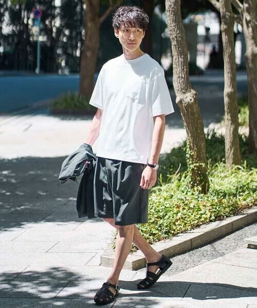 a.v.v / アー・ヴェ・ヴェ ショート・ハーフ・半端丈パンツ | 【イージーケア/接触冷感】ワンタックハーフパンツ/リライト夏2【吸水速乾/UVカット】 | 詳細25