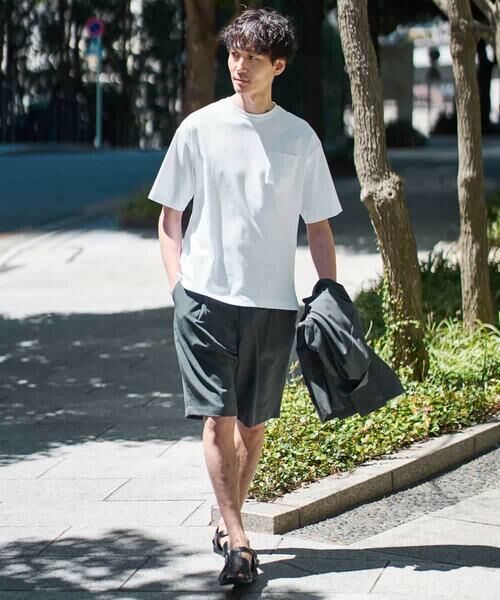 a.v.v / アー・ヴェ・ヴェ ショート・ハーフ・半端丈パンツ | 【イージーケア/接触冷感】ワンタックハーフパンツ/リライト夏2【吸水速乾/UVカット】 | 詳細26