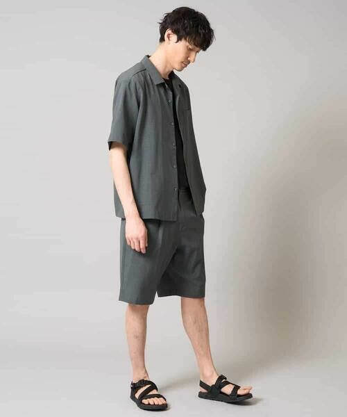 a.v.v / アー・ヴェ・ヴェ ショート・ハーフ・半端丈パンツ | 【イージーケア/接触冷感】ワンタックハーフパンツ/リライト夏2【吸水速乾/UVカット】 | 詳細28